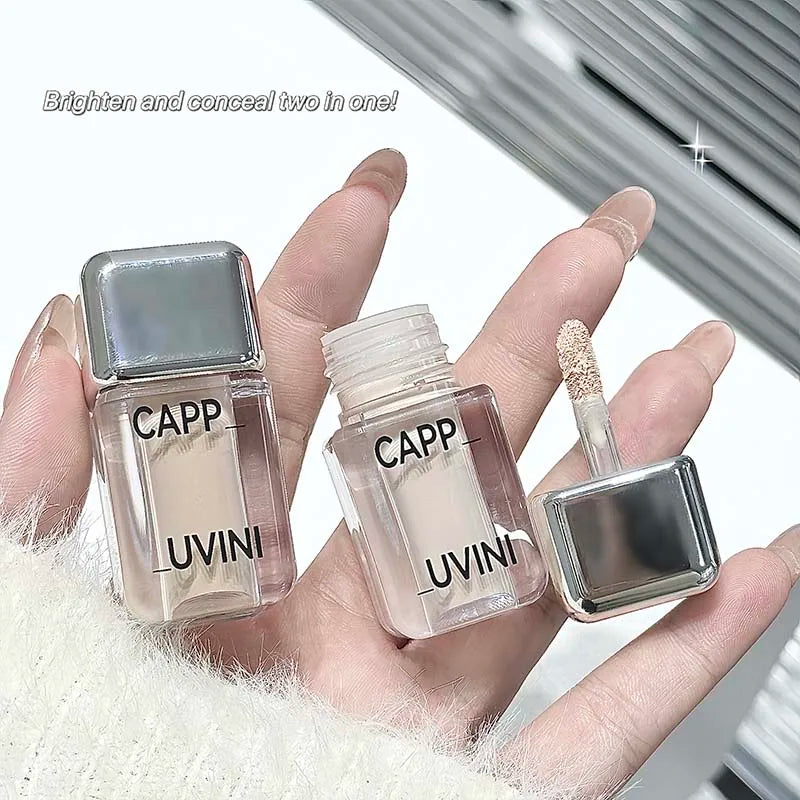 Cappuvini Crystal Ice Concealer Cream Covers Dark Circles And Acne Scars Brightens Skin Tone And Contours For Daily Makeup