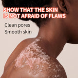 Himalayan salt scrub cleanses the skin, whitens, exfoliates, removes dead skin, and makes the skin smooth and elastic Bathing
