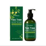 Brightening Body Wash Tea Tree Oil Clean Body Odor Remover Moisturizing Skin Barrier Repair Strengthening Shower Gel Body Wash