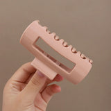 Silicone Flexible Hair Claw Clips, Nonslip Large Bendable Claw Clip | Soft Hair Grip Hairclips for Thin and Thick
