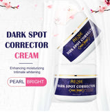 AILKE Double Glutathione Dark Spots Remover Face Cream, For Armpit, Elbows, Legs, White Spots, Age Spots, Sun Spots, Freckles
