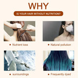 PURC No Steam Hair Mask Intensive Repair Dry Damaged Hair Smooth Silky Anti-Breakage Volumizing Hair Spa Treatment Conditioner