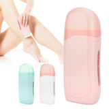 Roll On Waxing Kit With Wax Cartridges And Wax Strips 3 In 1 Soft Wax Heater Kit Hair Removal Wax Wax Paper Waxing Kits Warmer