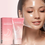 Hydrating Face Mask  Reduces Sagging Collagen Overnight Firming Mask for Elasticity Dullness Wrapping Peel-Off Mask Skincare