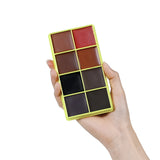 Eyebrow Cream Blush Curve Case Cream Cosmetics Highlighter Palette Matte Shimmer Finishes Shadow Tones Long-Lasting Cosmetics