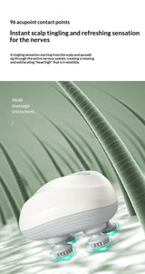 Deep Scalp Massager Head Cleaning Massager Also Suitable for Pets Electric Massage Tool Washable and Portable