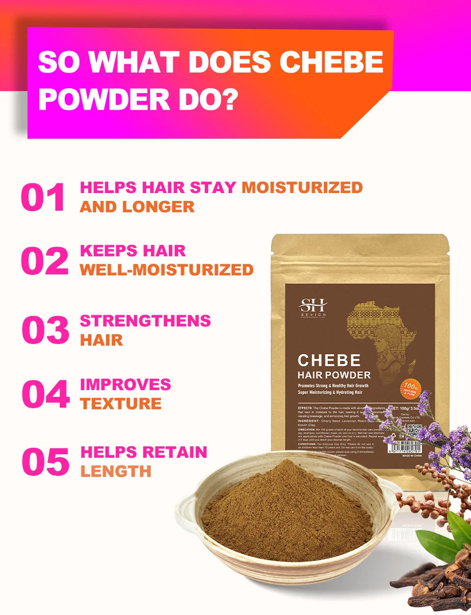Fast Hair Growth Oil African Crazy Traction Alopecia Chebe Hair Mask Anti Hair Break Hair Strengthener Hair Loss Treatment Spray