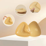 Women Triangle Nipple Cover Sticker Boost Inserts Bra Lift Up Bra Pads Adhesive Cup Chest Patch Breast Invisible Bra Bikini Pad
