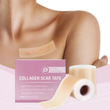 1 Roll Silicone Scar Sheets , 4cmX150cm Self-Adhesive Scar Cover Tape Reusable and Effective Skin Care Strips collagen scar tape