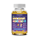 Kids Multivitamins Capsules - with D3+K2,Calcium - Promote Brain Development, Enhance Immunity,Support Digestion Healthy
