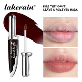 Gothic Bloody Lip Stain Matte Dark Red Green Halloween Lip Glaze Tint Knife Shaped Bottle Vampire Lipstick Makeup Waterproof
