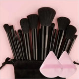 Professional Makeup Brush Set - Soft Fluffy Kabuki & Blending Brushes for Foundation, Powder, Eyeshadow | Beauty Tools Kit