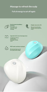 Deep Scalp Massager Head Cleaning Massager Also Suitable for Pets Electric Massage Tool Washable and Portable