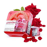 Handmade Kojic Acid Soap with Loofah 100g Lemon Lavender Rose Turmeric Essential Oil Bath Bar New Design Exfoliating Cleansing