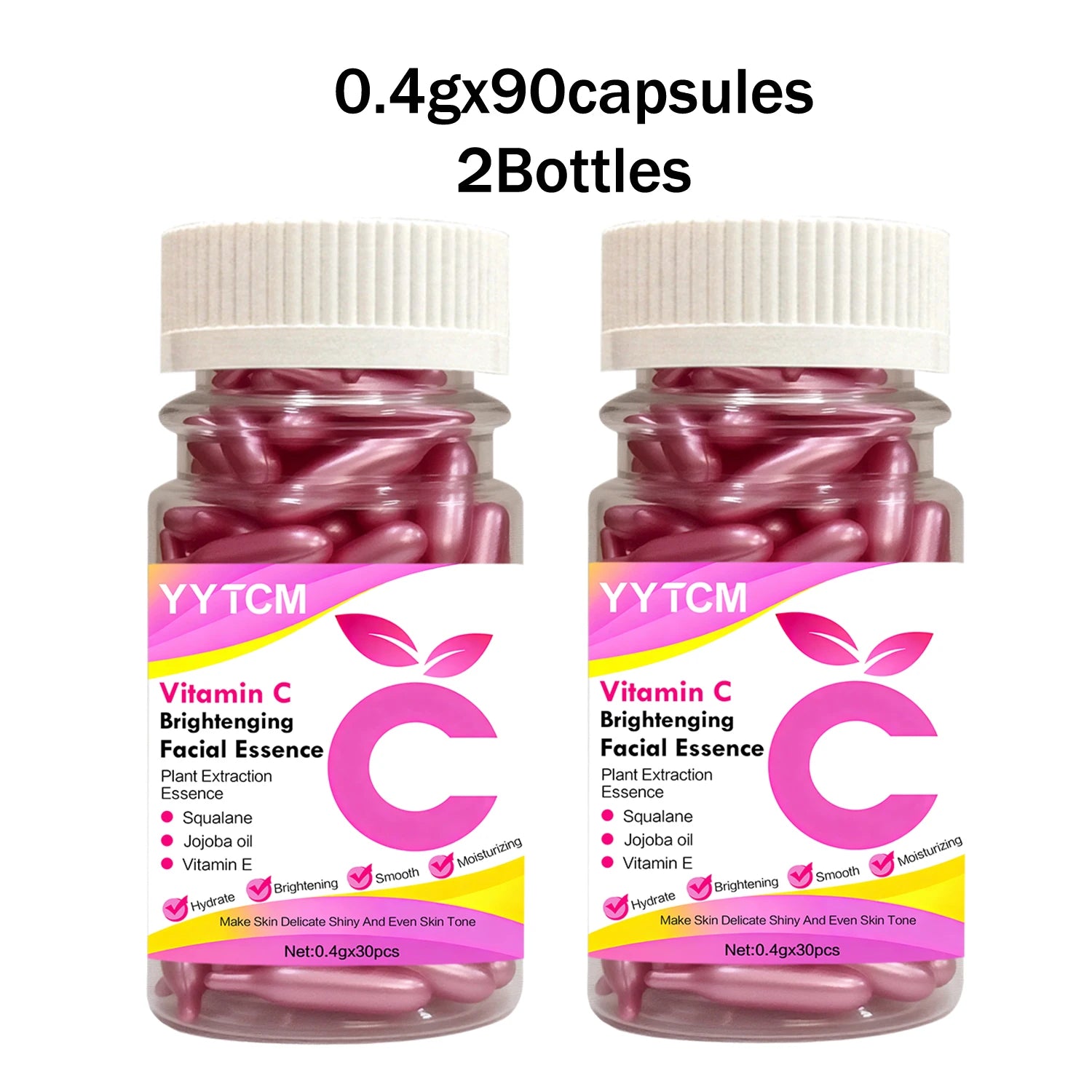 Vitamin C Brightening Serum Capsules – Hydrating Facial Serum