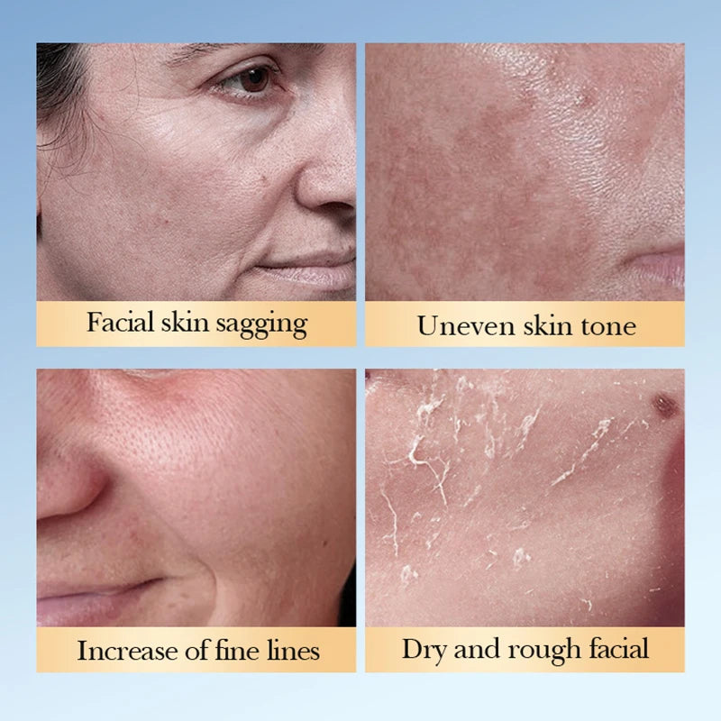 SADOER Glycolic Acid Toner Face Serum Facial Skincare Moisturizing Facial Toner Firming Nourishing Face Essence Skin Care