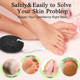 Natural Lava Pumice Stone Callus Remover for Feet Heels and Palm Clean Scruber Hard Skin Callus Remover Scrub Pumice Tool