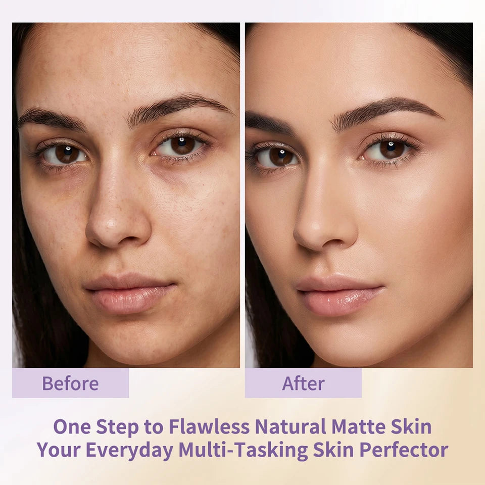 SPF30 BB Blur Tinted Moisturizer Medium Coverage Even Skin Tone Lightweight Sun Protection Face Makeup