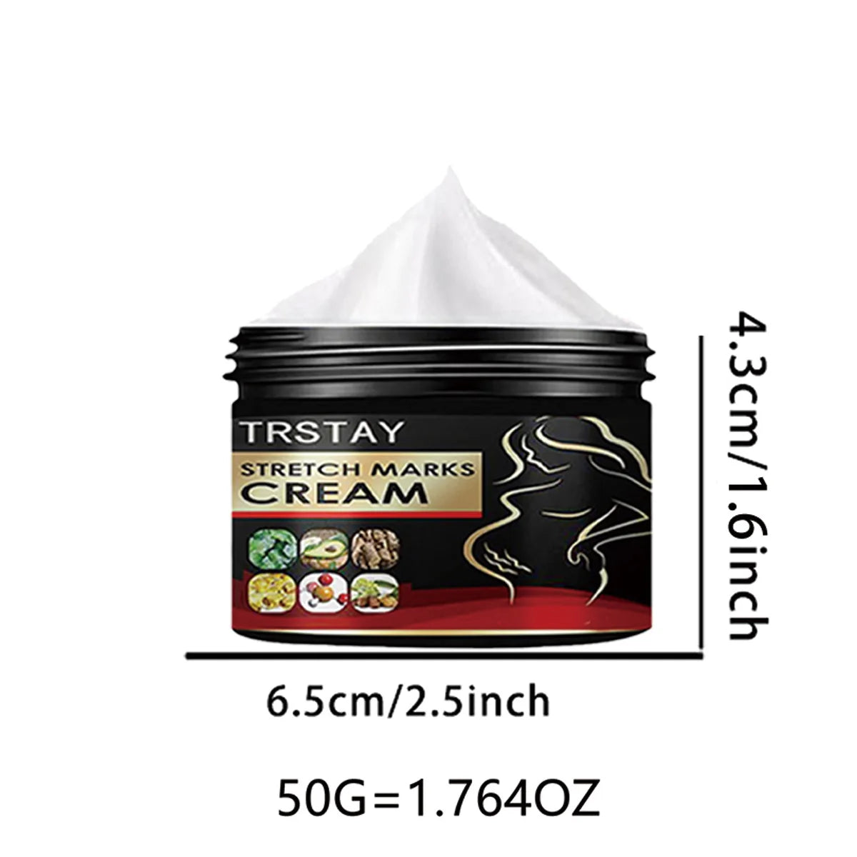 TRSTAY Stretch Mark Cream for Pregnancy Skin Replenish And Repair Cell Growth Promotion Maternity Striae Gravidarum Care