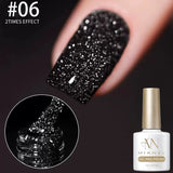 MIANEL Autumn Gel Nail Polish Adhesive Burst Flash Broken Diamond Halloween Christmas Nails Art Kit for Professional Use
