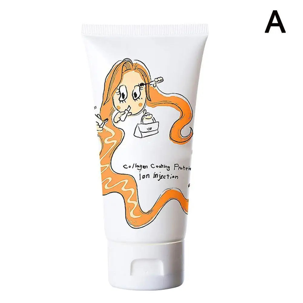 Collagen Coating Hair Conditioner Treatment Damaged Hair Revitalize Hair Straighten Soft Smooth Moisturize Keratin Hair Mask