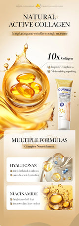 SAODER Collagen Foot Cream Feet skincare Moisturizing Hydrating Firming Nourishing Repairing Feet Creams Foot Skin Care Products