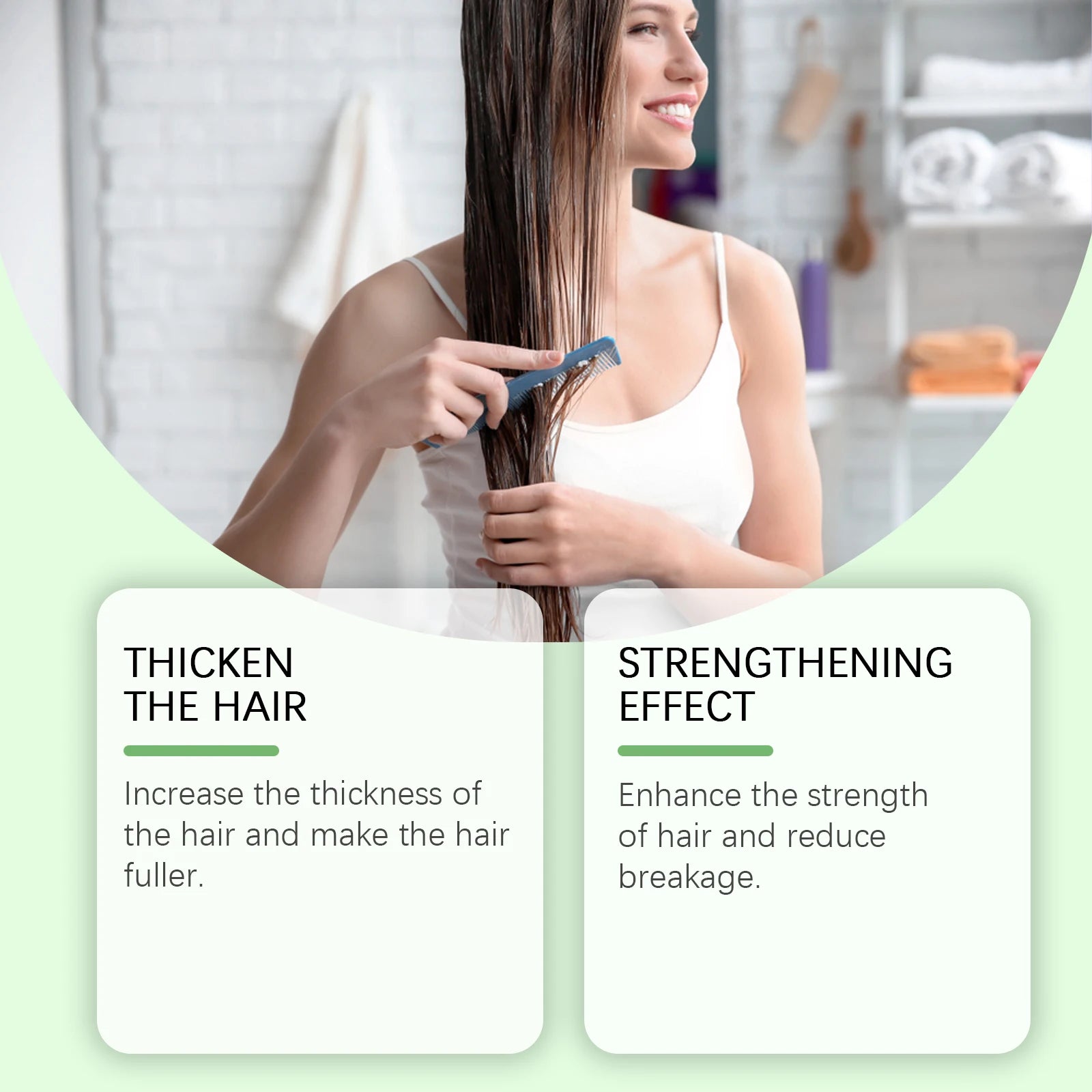 Rosemary Natural Shampoo Thickening & Strengthening Deep Nourishing Scalp Care Moisturizing Shampoo for Dry Damaged Hair Hair Home Use