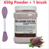 650g Chamomile Hyaluronic Acid Facial Moisturizing Mask Powder with Silicone Brush Increasing Skin Elasticity Rose Jelly Mask