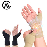 Wrist Thumb Compression Arthritis Gloves, Breathable Wrist Support Wrist Brace Wrist Sleeve With Gel Thumb Injury Pads