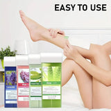 Painless Hair Removal Wax Cartridge Depilatory Wax Warmer Lavender Roll-on Wax Roller Refill for Bikini Body Hair Removal