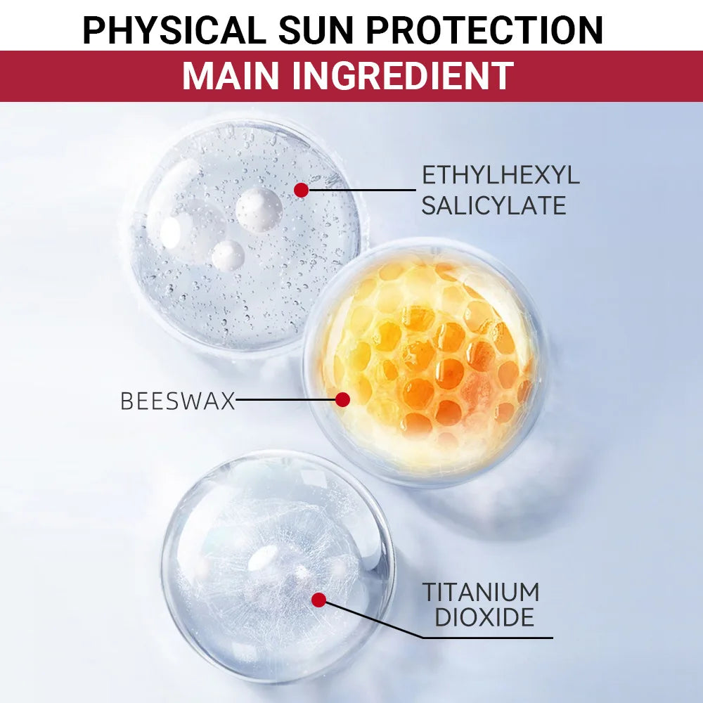 Matte Solar Blocker Isolate Ultraviolet Skin Protector Moisturizer Oil Control Whitening Face Sun Resistant Cream Skin Care Gift