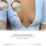 Breast Care Patches Firming Lifting Hydrating With Hydrolyzed Collagen Hyaluronic Acid Breathable Comfortable Feminine Skin Care