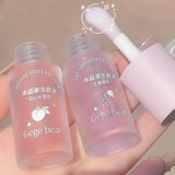 Gege Bear Crystal Jelly Lip Oil, Hydrating Moisturizing Lip Gloss, Transparent Lip Primer Long Lasting Lip Care