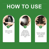 Rosemary Hair Growth Spray with Rice Water Hair Care Oil for Scalp Hydrate Thickness Anti-Flake Soft Smooth Strengthen Hair Mist