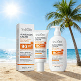 Lotion Solaire Pour Le Corps Et Le Visage, Super 220g, 50g Small Bottle Size, SPF 90 PA +++++, Utilisation Pour Tout Le Corps,