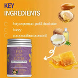 Shea Butter Moisturizing Body Cream, Makes Skin Softer and More Supple, Tightens Skin, Makes Skin Brighter and More Radiant, Nourishes the Body during Massage, Suitable for Dry and Chapped Skin