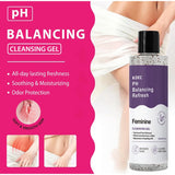 Body Wash,Intimate Hygiene Women Refresh PH Balancing Shower Gel,Feminine Care Gentle Cleansing,Odor Control,Skin Nourishment