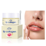 Hyaluronic Acid Collagen Sleep Lip Mask 20g Deep Hydration Lasting Moisturizing Exfoliation Day and Night Can Be Given