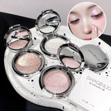 SHAQINUO Highlighter Cream, Radiant Shimmer Powder, Smooth with Potato Mash Texture, Long-lasting, Non-Flaking for Highlighting