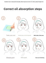 100/300pcs/6Packs Protable Face Oil Blotting Paper Matting Wipes Facial Cleanser Oil Control Oil-absorbing Face Cleaning Tools