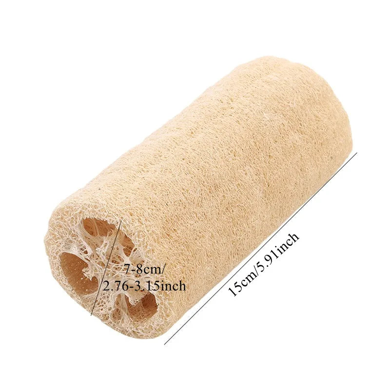 1/3pcs Organic Loofahs Loofah Spa Exfoliating Scrubber Natural Luffa Body Wash Sponge Remove Dead Skin Made Soap Dishwashing