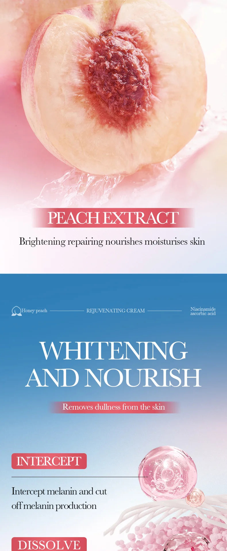 Brighten Body Cream Improve Dark Skin Armpit Thigh Inner Joint Lightening Intimate Area Underarm Body Care Private Parts Lotion