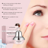 Electric Massage Eye Cream Firming Lifting Fine Line Relieve Tired Eye Gentle Vibration Anti-Wrinkle Moisturizing Under Eye Care