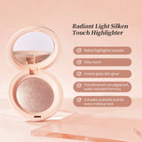 LongLasting Waterproof Face Highlighter Powder Instant Silky Skin Glow Baked Shimmer Illuminator Makeup Contouring Glitter