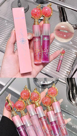 MAGIC CASA Shimmering Lip Gloss — Hydrating and Moisturizing, Mirror Finish, Plumping Glass-Like Lips
