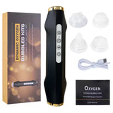 2025 New Design - Portable CO2 Oxygen Bubble Pen Rechargeable Exfoliate Device Handheld Facial Clean Machine SPA Beauty Capsules