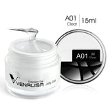 VENALISA Clear Color Extension Gel Pearl Glittle Gel Canni Supply Camouflage Fasting Jelly Nail Gel Self Leveling Acrylic Gel