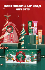 Christmas Gift Set Distribution 120PCS/Box in Bulk, Lip Balm in Bulk, Hand Cream in Bulk, Christmas Cards, Gift Gauze Bags