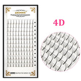 Abonnie 3D/4D/5D/6D Premade Volume Fans Fluffy Lashes Long Stem Russian Volume Eyelashes Extension All Size Fans