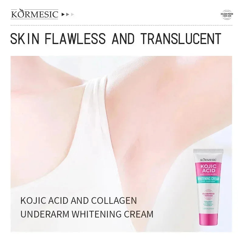 Whitening Cream Private Parts Underarm Bleaching Serum Whiten Butt Knee Brighten Inner Thigh Intimate Parts Dark Remove Melanin